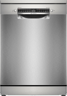 Bosch SMS4EKI06G Series 4 60cm Freestanding Dishwasher Silver Inox - Araco Interiors