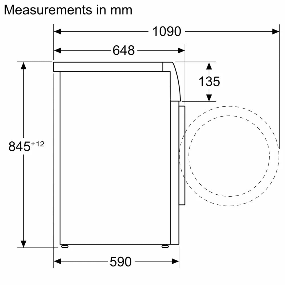 Bosch WGB256A1GB Series 8 10kg 1400rpm Freestanding Washing Machine White - Araco Interiors