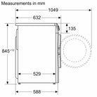 Bosch WGG254F0GB Series 6 10kg 1400rpm Freestanding Washing Machine White - Araco Interiors