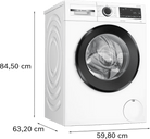 Bosch WGG254Z0GB Series 6 10kg 1400rpm Freestanding Washing Machine White - Araco Interiors
