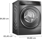 Bosch WNC254ARGB Series 8 10.5kg/6kg Freestanding Washer Dryer Graphite - Araco Interiors