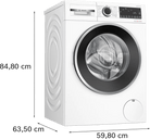 Bosch WNG25401GB Series 6 10.5kg/6kg Freestanding Washer Dryer White - Araco Interiors