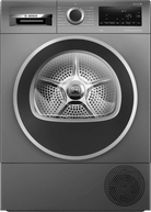 Bosch WQG245R9GB Series 6 Heat Pump 9kg Freestanding Tumble Dryer Graphite - Araco Interiors
