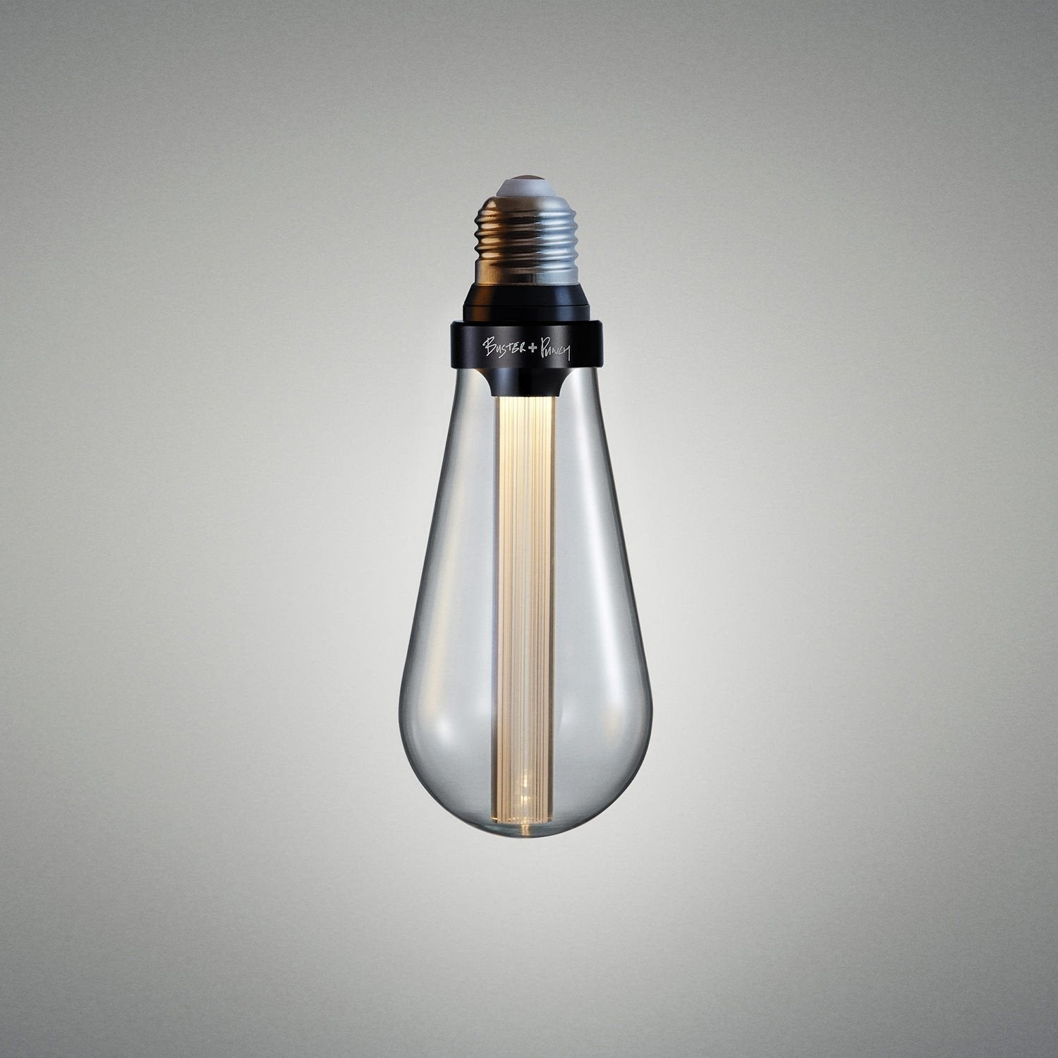 Buster + Punch BB - TD - E27 - ND - CR - B Buster Bulb - Teardop - Non Dimmable Light Bulb Crystal - Araco Interiors