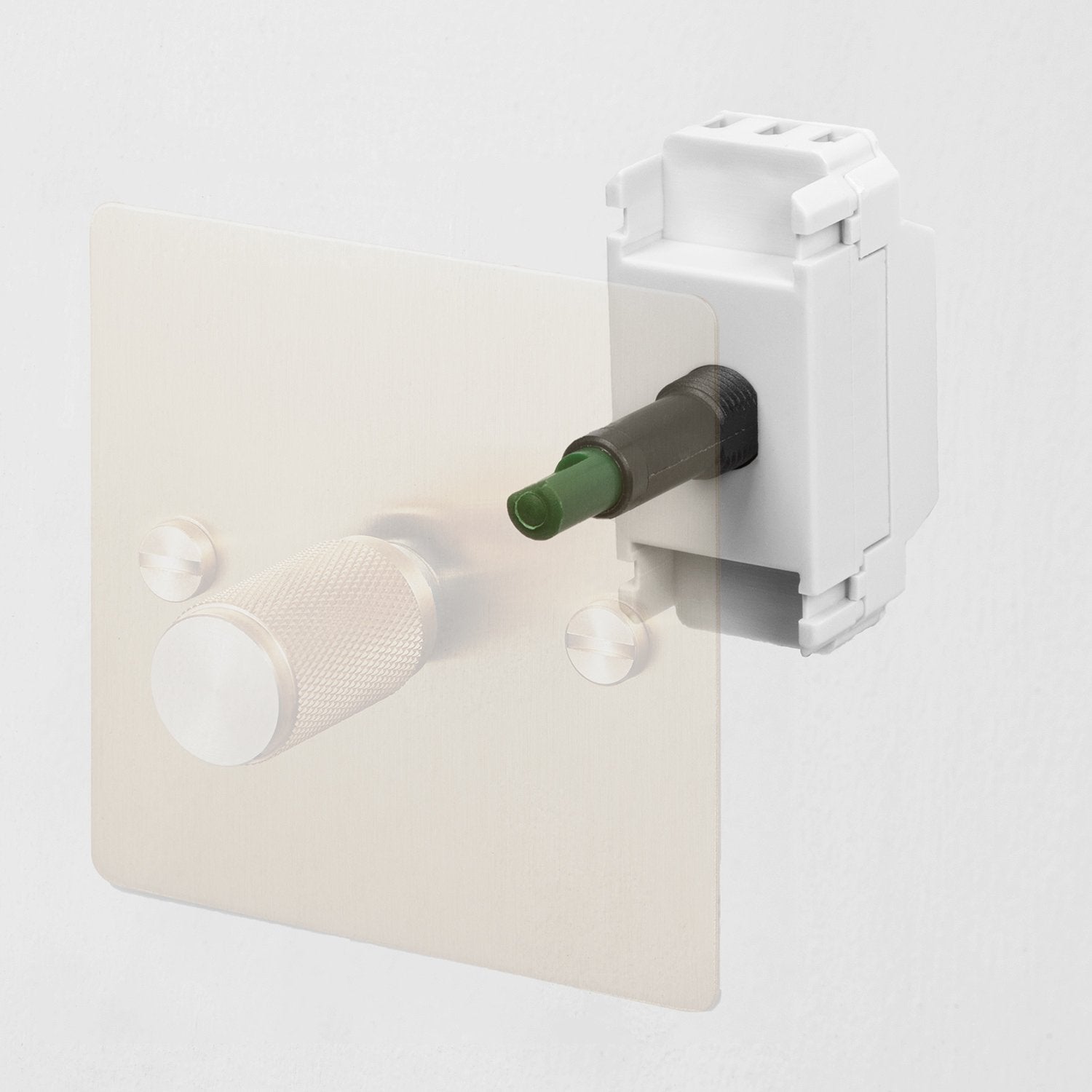 Buster + Punch CDM - 142041 Dimmer Module - 1 - 10V Switch + Socket White - Araco Interiors