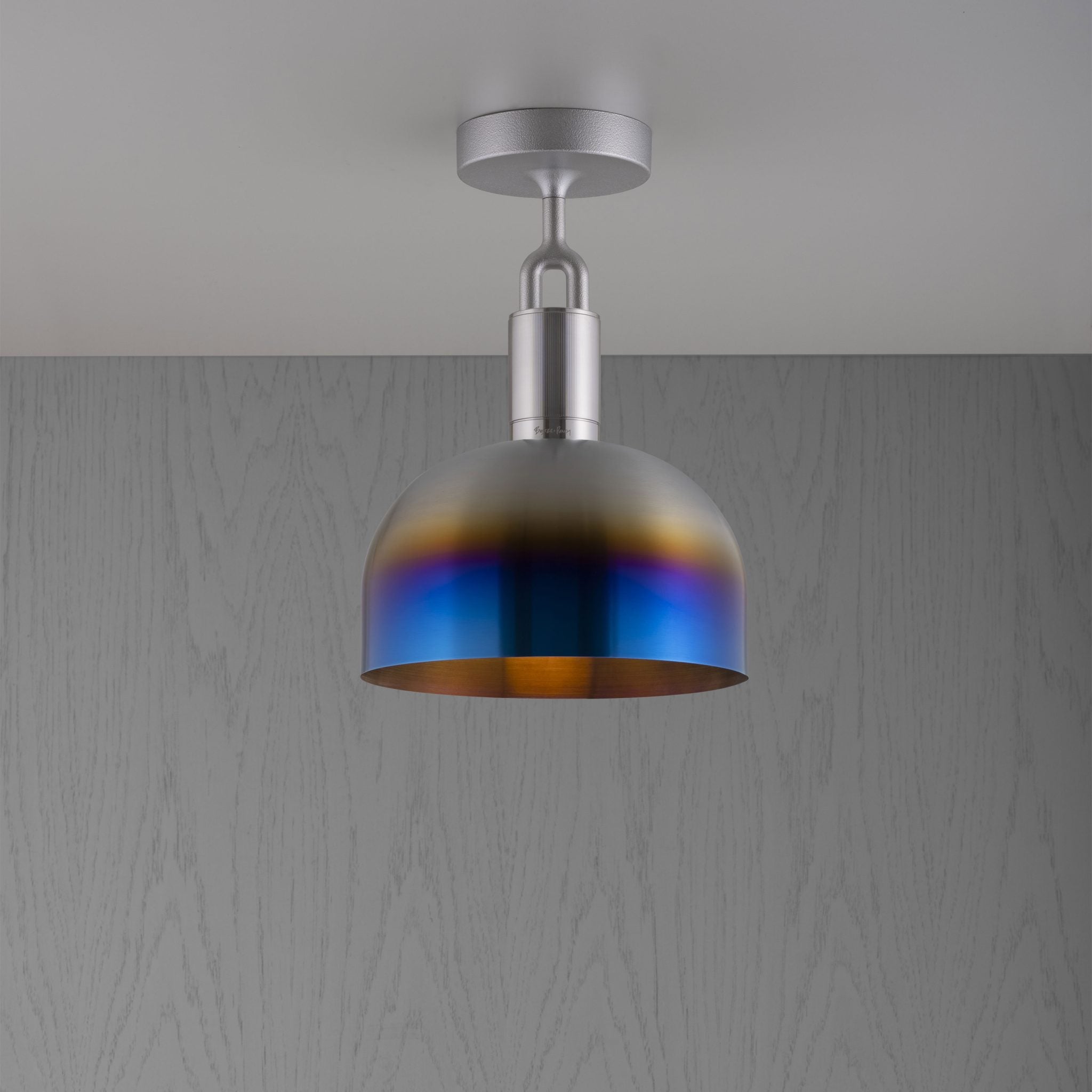 Buster + Punch GFC - 893161 Forked Ceiling Medium Pendant Light Burnt Steel - Araco Interiors