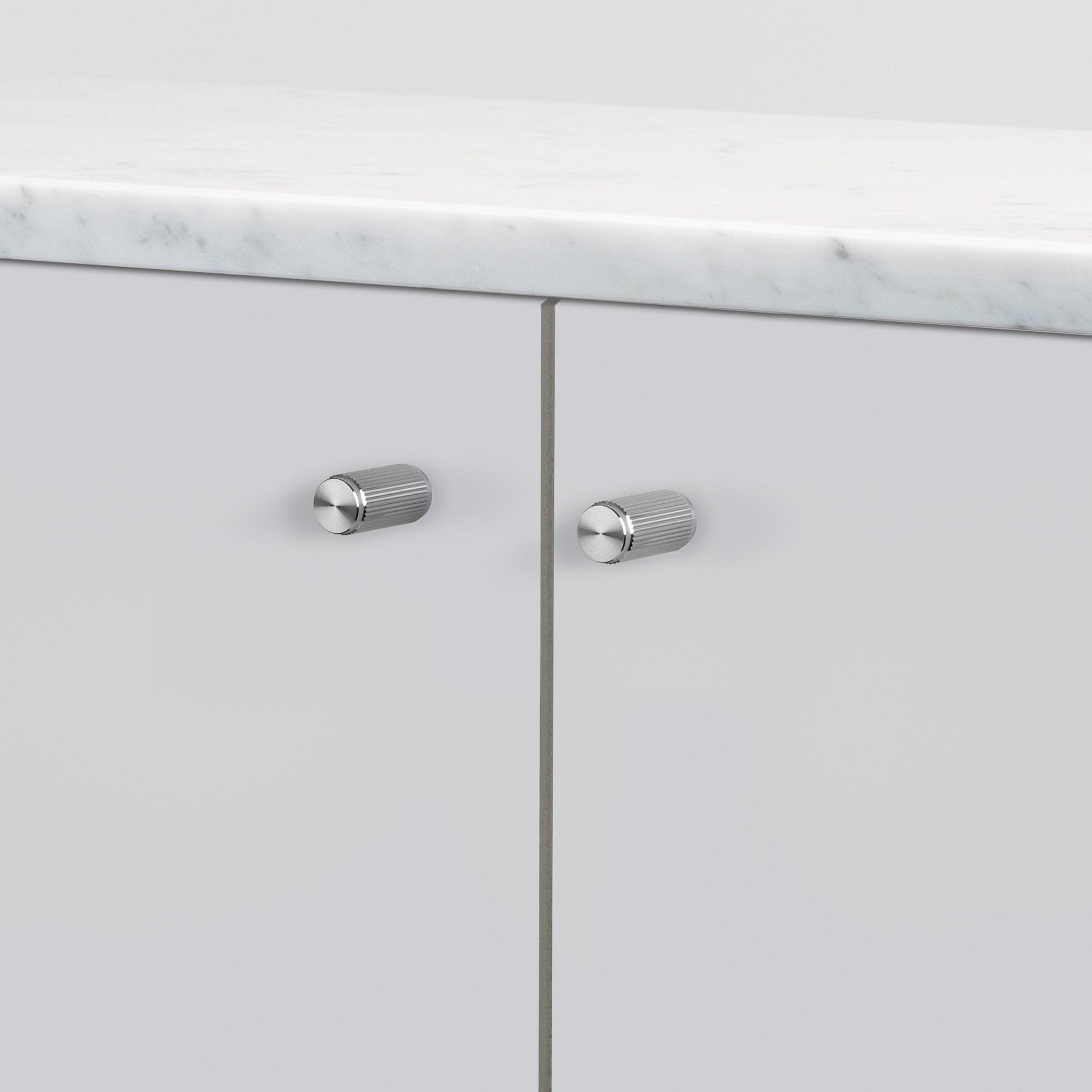 Buster + Punch GFK - 07315 Furniture Knob Set - Linear Furniture Knob Steel - Araco Interiors