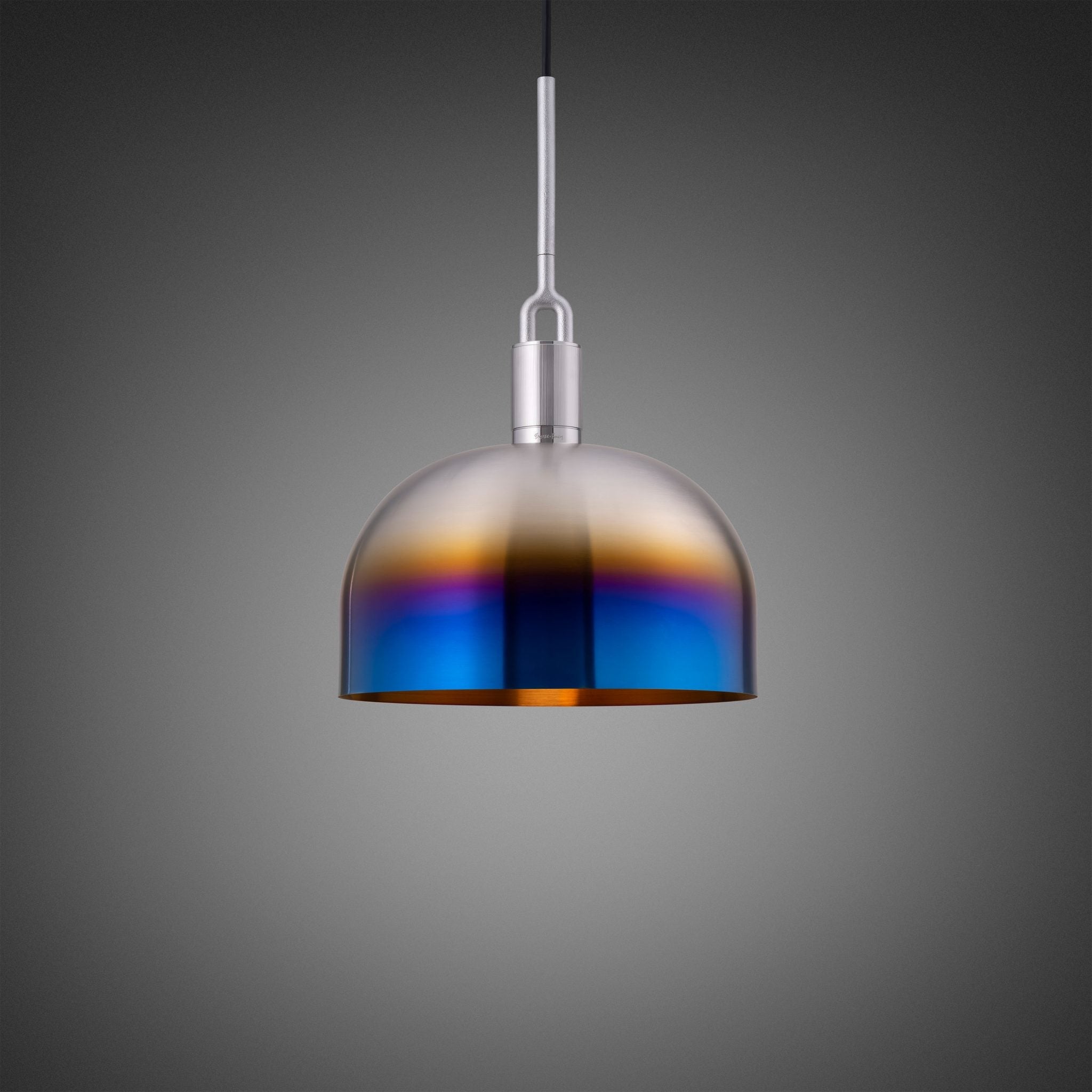 Buster + Punch GFP - 893126 Forked Pendant Large Pendant Light Burnt Steel - Araco Interiors