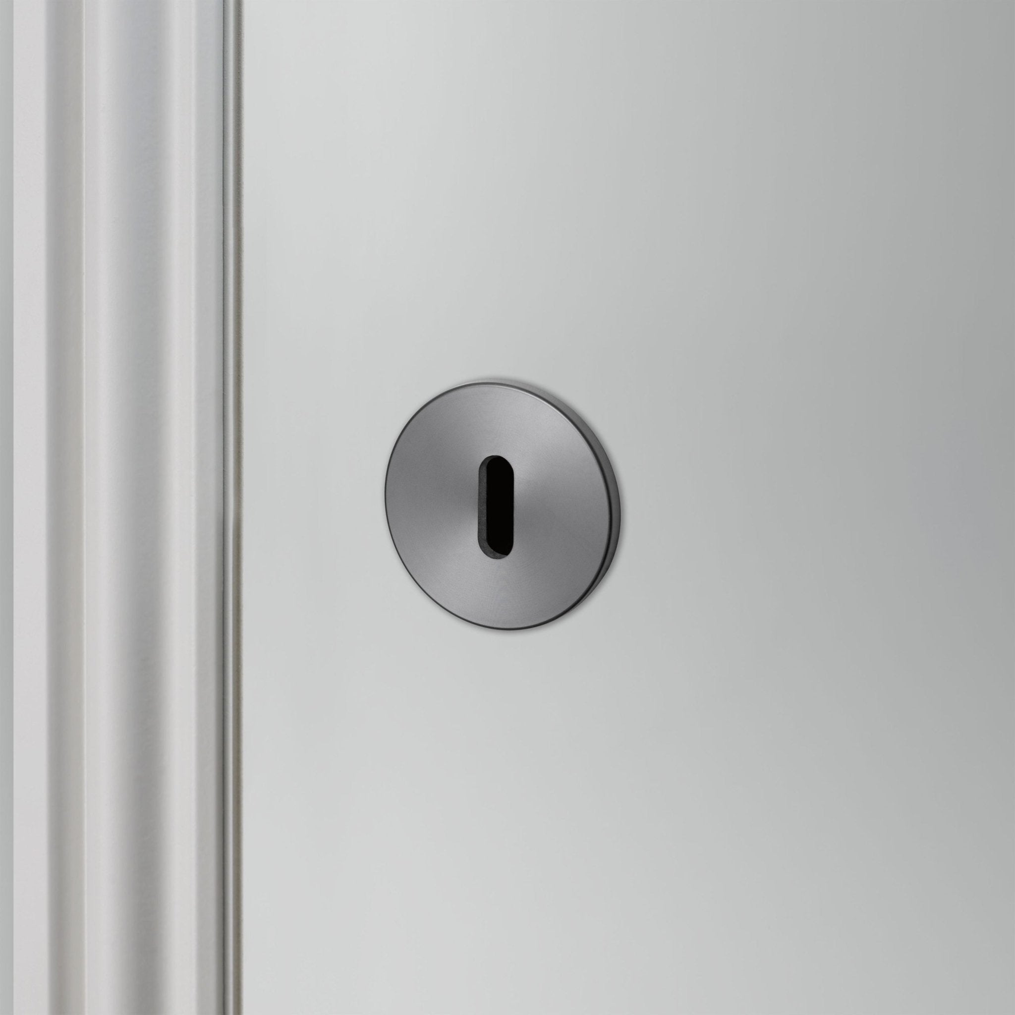 Buster + Punch RES - 351873 Indoor Key Escutcheon - 35mm Accessorie Gun Metal - Araco Interiors