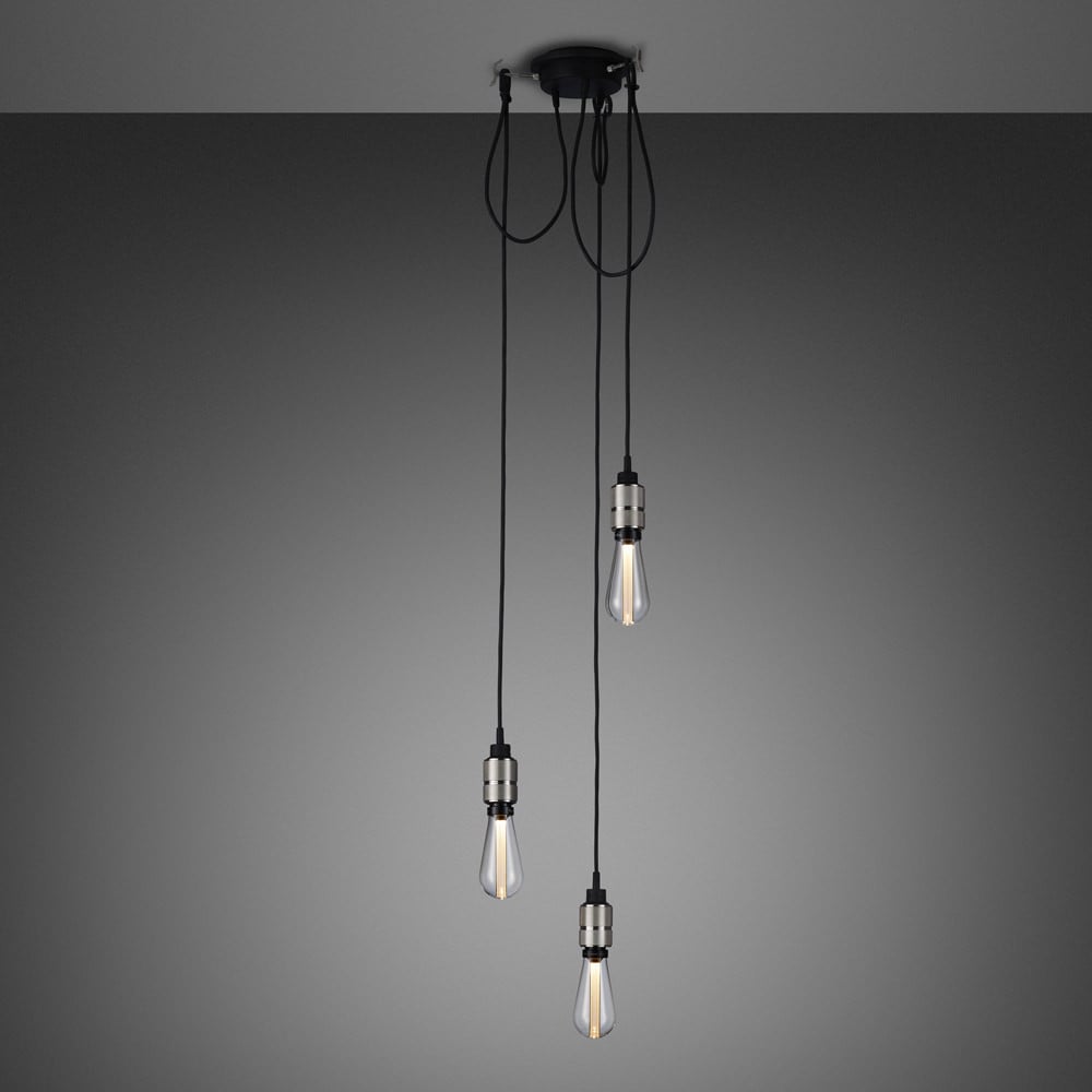Buster + Punch RHK - 07310 Multi - pendant - Hooked 3.0 Pendant Light Steel - Araco Interiors