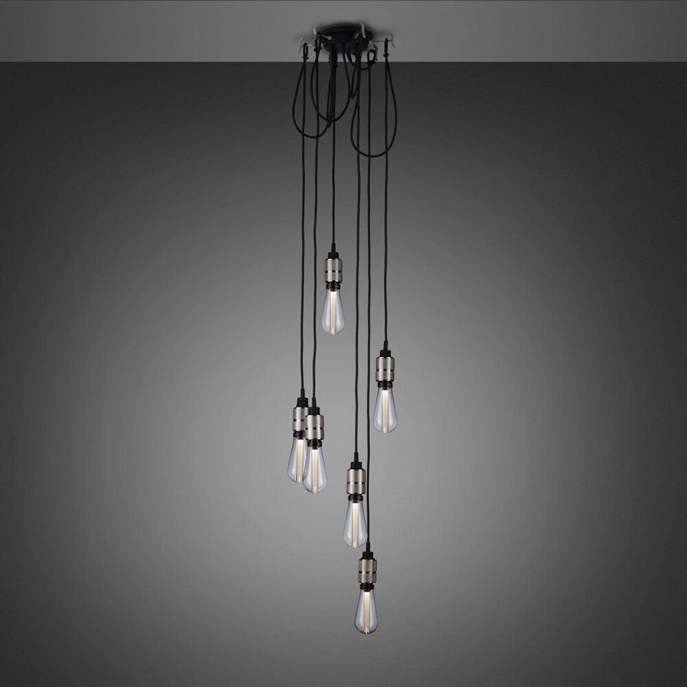 Buster + Punch RHK - 07316 Multi - pendant - Hooked 6.0 Pendant Light Steel - Araco Interiors