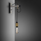 Buster + Punch RHW - 25329 Hooked Wall Light Stone - Brass - Araco Interiors