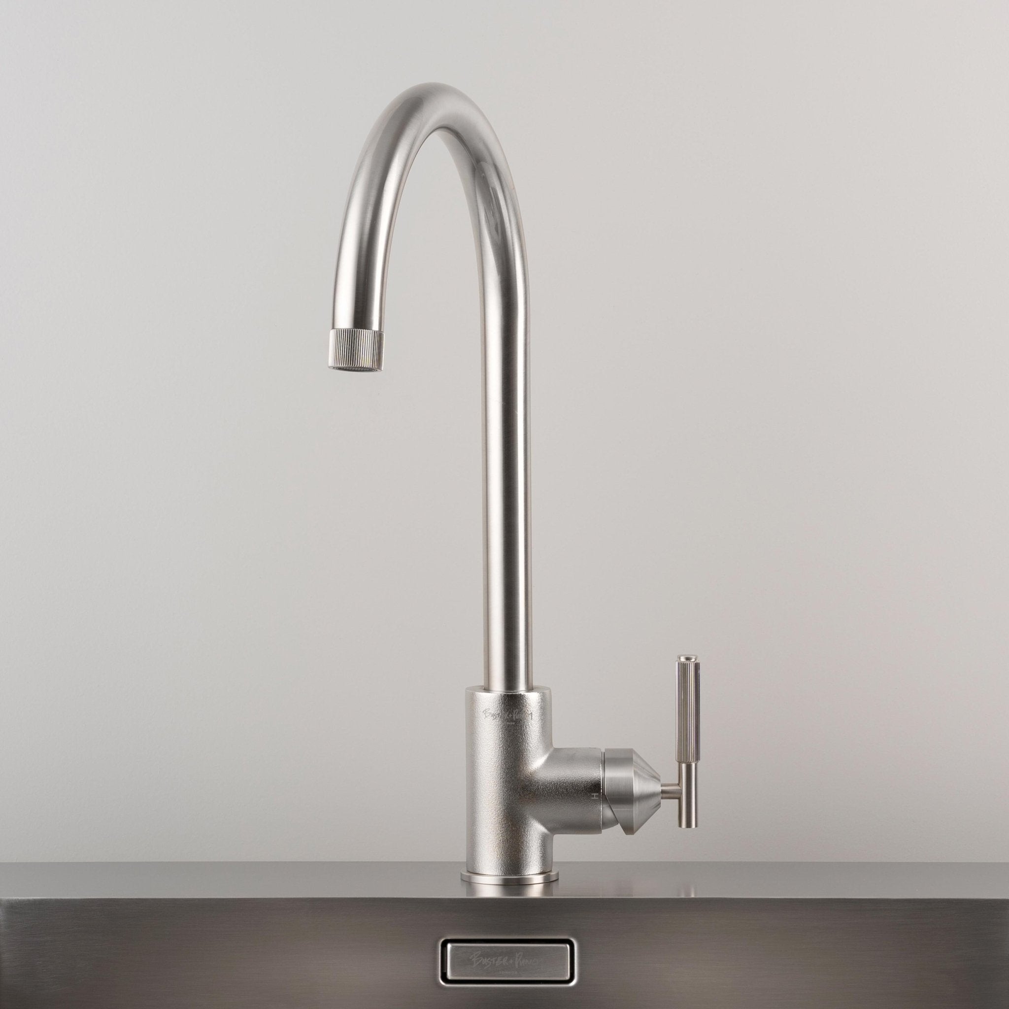 Buster + Punch RKT - 071572 Mixer - Linear Kitchen Tap Steel - Araco Interiors