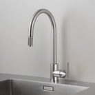 Buster + Punch RKT - 071664 Pull Out Mixer - Linear Kitchen Tap Steel - Araco Interiors