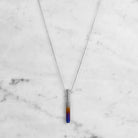 Buster + Punch RNE - 36527 Pendant Necklace - Linear Jewellery Burnt Steel - Araco Interiors