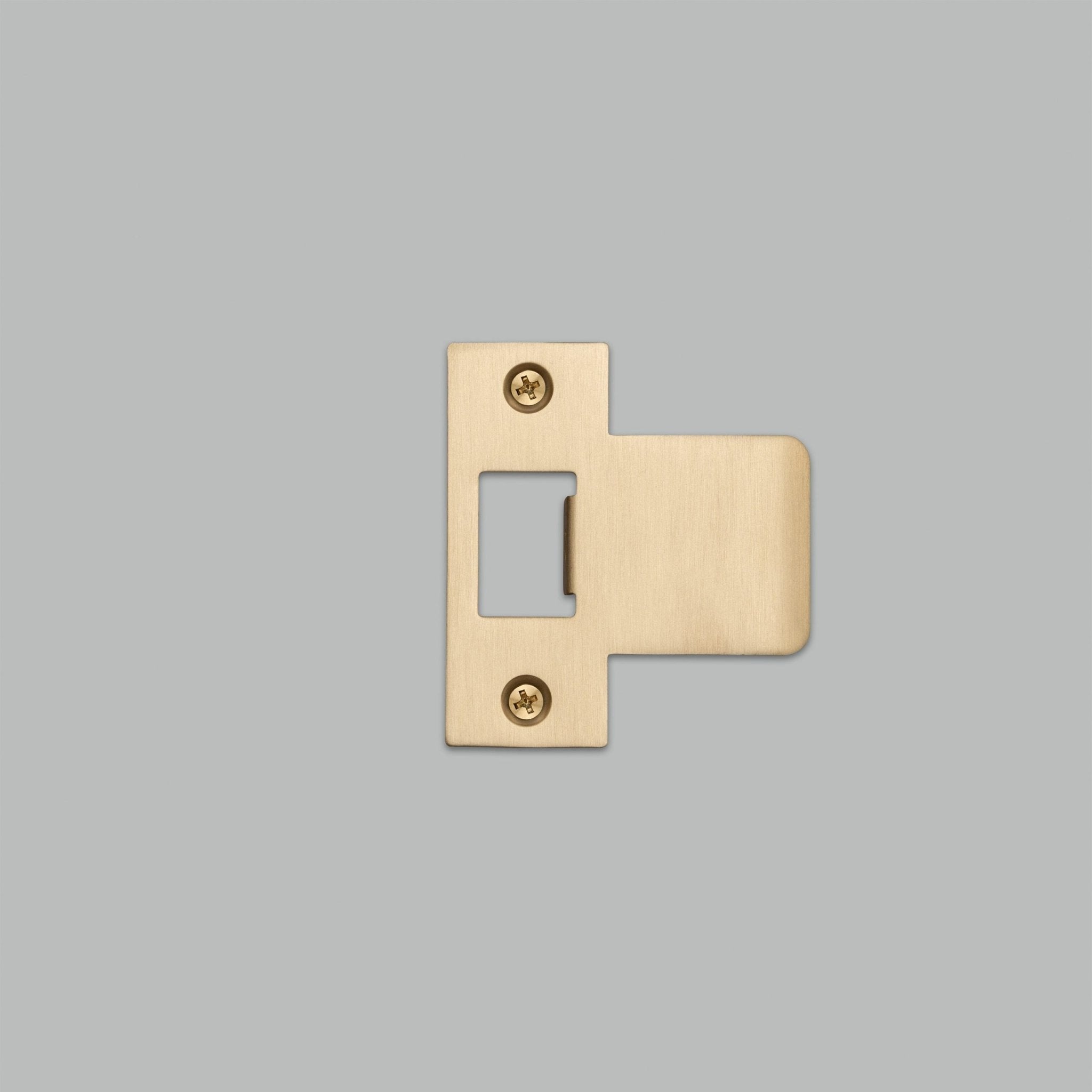 Buster + Punch UDS - 051788 Strike Plate Kit - T Shaped - 75mm Door Accessorie Brass - Araco Interiors
