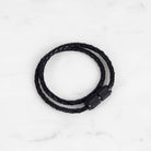 Buster + Punch UK - B1 - D - 42 - BL - A Double Bracelet Jewellery Black - Araco Interiors