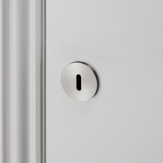 Buster + Punch UK - ESC - 35 - ST - A Indoor Key Escutcheon - 35mm Accessorie Steel - Araco Interiors