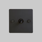 Buster + Punch UK - TO - CO - INT - BL - A 1G Intermediate Toggle Switch Light Switch Black - Araco Interiors