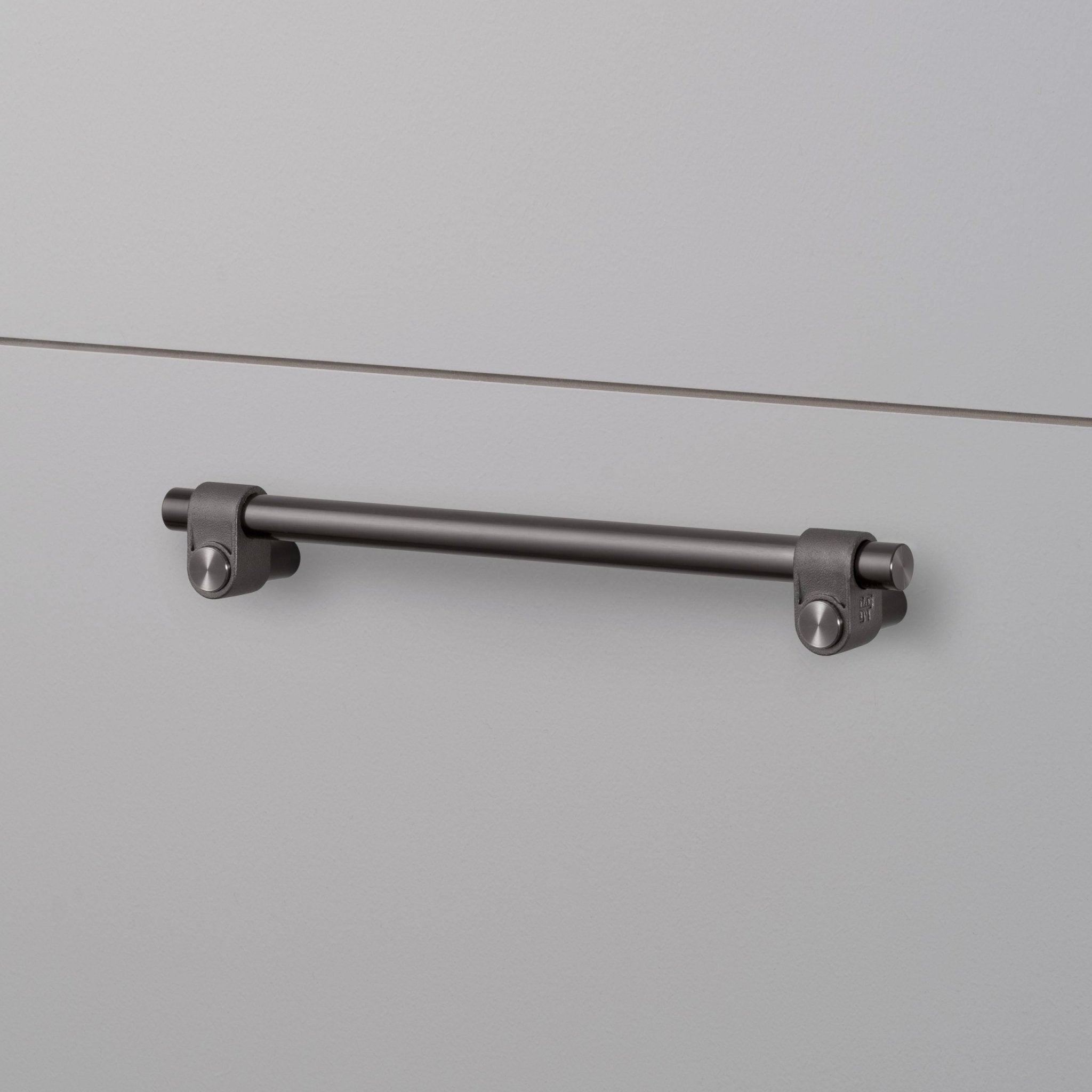 Buster + Punch UPB - 352119 Pull Bar - Cast - Large Pull Bar Gun Metal - Araco Interiors