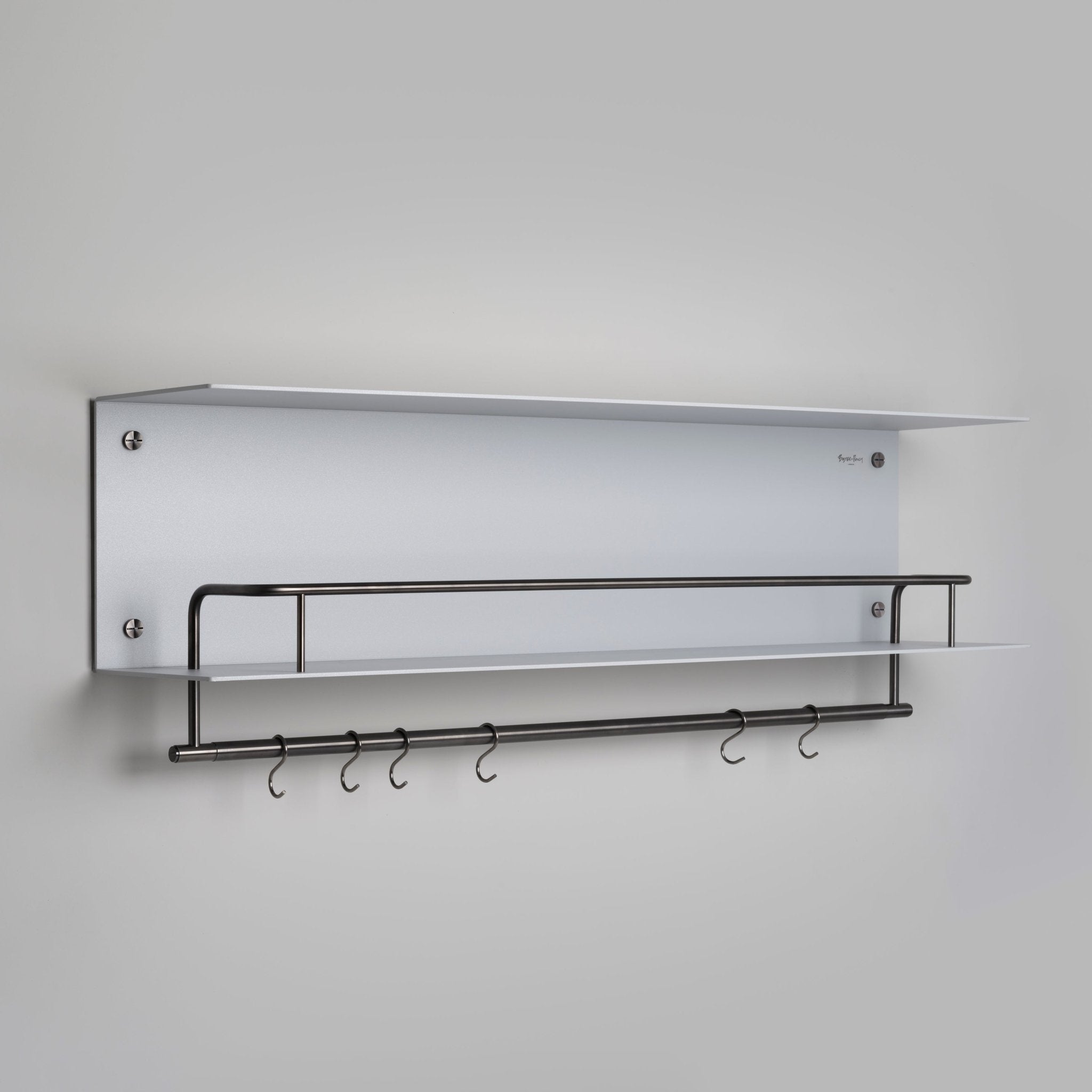 Buster + Punch USV - 651929 Hanger Shelf Stone - Gun Metal - Araco Interiors