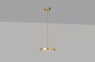 CTO Lighting Anvers Medium - DALI - A Pendant Light satin brass with honed alabaster - Araco Interiors