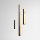 CTO Lighting Artes 1200 - DALI - A Wall Light bronze with satin brass details and honed alabaster - Araco Interiors