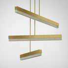 CTO Lighting Artes Collective 900 - DALI - A Pendant Light satin brass with satin brass details and honed alabaster - Araco Interiors