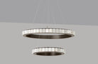 CTO Lighting Avalon Halo - Ceiling Rose - DALI - A Chandelier bronze with honed alabaster - Araco Interiors