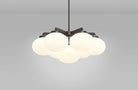 CTO Lighting Cloudesley Medium - DALI - B Chandelier bronze with matt opal glass - Araco Interiors