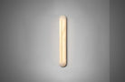 CTO Lighting Hepworth Tall - DALI - A Wall Light satin brass with honed alabaster - Araco Interiors