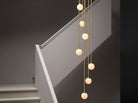 CTO Lighting Mezzo Cluster - Round 6 Pendant Light antique bronze - Araco Interiors