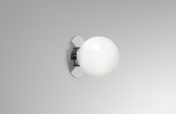 CTO Lighting Mezzo Small - Flush - DALI - B Wall Light polished nickel - Araco Interiors