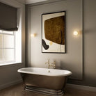 CTO Lighting Mezzo Small - Flush IP44 - DALI - A Wall Light polished nickel - Araco Interiors