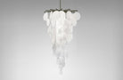 CTO Lighting Nimbus - Cascade Chandelier bronze with fritted glass - Araco Interiors