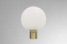 CTO Lighting Nimbus - DALI - B Wall Light satin brass with fritted glass - Araco Interiors