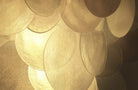 CTO Lighting Nimbus - Large Chandelier satin brass with fritted glass - Araco Interiors