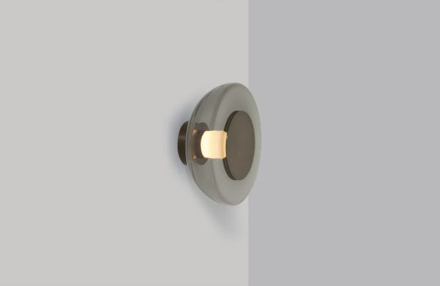 CTO Lighting Pendulum - DALI - B Wall Light bronze with smoked glass - Araco Interiors