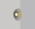 CTO Lighting Pendulum - DALI - B Wall Light satin brass with smoked glass - Araco Interiors