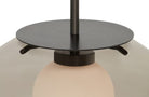 CTO Lighting Petra - Large - DALI - A Pendant Light bronze with smoked outer glass and matt opal inner glass - Araco Interiors