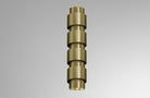 CTO Lighting Ring - Tall - DALI - A Wall Light satin nickel with satin nickel detail - Araco Interiors