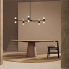 CTO Lighting Roma Pendant Light bronze with honed alabaster - Araco Interiors