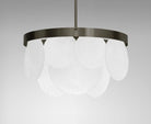 CTO Lighting Sasha - DALI - A Pendant Light antique bronze with fritted glass - Araco Interiors