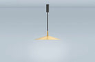 CTO Lighting Tinto - Medium - Rod - DALI - B Pendant Light satin brass shade and bronze details - Araco Interiors