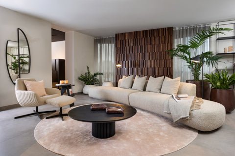 Dome Deco ALBERTI Floor Lamp Black - Araco Interiors