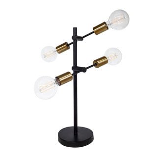 Dome Deco AMES Table Lamp BLA - Araco Interiors