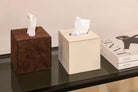 Dome Deco ANA Tissue Box Brown - Araco Interiors