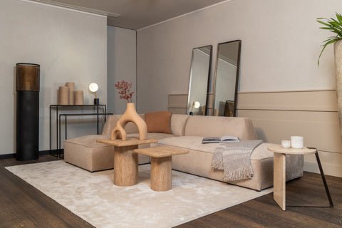 Dome Deco BEGA S Side Table Beige - Araco Interiors