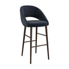 Dome Deco BEND Bar Chair Blue - Araco Interiors