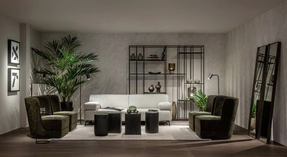 Dome Deco BERLIN Side Table Black - Araco Interiors